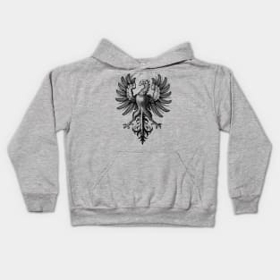 Vintage Coat of Arms Symbol Art Kids Hoodie